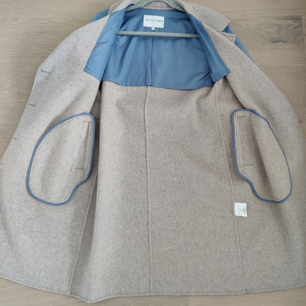 Petite Studio NYC Shelby Wool Coat - Picture 10 of 11